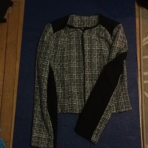 Black/white/gray blazer
